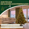 Lindenstein Weihnachtsbaum 220 cm, PVC, mit LED-Baummantel Produktbild-Vorschau 2
