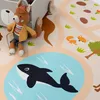 Kinderteppich waschmaschinenwaschbar Safari‑Straßen‑Muster Produktbild-Vorschau 3