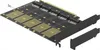 Delock PCI Express x16 Karte zu 5 x intern M.2 Key B / SATA Produktbild-Vorschau 1