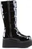 Buty damskie TRASHVILLE-518 marki DemoniaCult, czarny Podgląd zdjęcia produktu 5