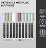 H&S Metallic Marker Stifte - 10-teiliges Zubehör Stift Set Produktbild-Vorschau 4