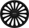 Sparco wieldeksels, 16 inch, Treviso, zwart, 4-delig Productafbeelding-voorbeeld 10