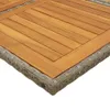 The Living Store 9-tlg. Garten-Essgruppe mit Kissen Grau Produktbild-Vorschau 9