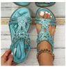 ASKSA Damen Glitzer Sandalen Sommer, Strass Sandalen Produktbild-Vorschau 3