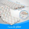 ELONEO Matelas pliant, hauteur 9cm, Matelas pliant enfants Voir les images du produit 7