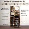 GOPLUS Drehbarer Schmuckschrank mit LED Beleuchtung, Produktbild-Vorschau 4