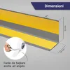 HOLZBRINK Battiscopa adesivo in PVC 32x23mm, 5 m | Bordino Anteprima dell’immagine prodotto 4