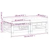 vidaXL Gartenhocker mit Kissen 2 Stk. Grau Massivholz Produktbild-Vorschau 7