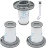 3 Stück Ersatzfilter für Rowenta X-Force Flex 8.60 RH96XX& Produktbild-Vorschau 1