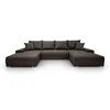 FurMeb24 ECKSOFA LAVANO U-form 348 x 188 cm BRAUN - mit Produktbild-Vorschau 3