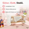 Kinderplay Holz-Puppenwiege GS2105 mit Bettwäsche – Produktbild-Vorschau 4