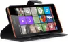 Cadorabo Hülle für Nokia Lumia 540 Schutz Hülle in Schwarz Produktbild-Vorschau 3