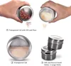 12PCS Gewürzregal Set mit magnetischen Gläsern, Ständer und Produktbild-Vorschau 9