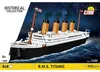 Cobi Klemmbaustein-Set RMS Titanic, Kreuzfahrtschiff, 848 Anteprima dell’immagine prodotto 5