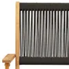 The Living Store Gartenstühle 6 Stk. Klappbar Schwarz Produktbild-Vorschau 10
