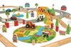 Bigjigs Rail Drevená vláčiková dráha s vidieckou cestou 80 Náhľad obrázku produktu 11