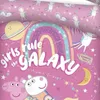 Zestaw pościeli Świnka Peppa poszwa na kołdrę 140x200cm i Podgląd zdjęcia produktu 2