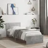A modern bedroom with a single bed and minimalist decor. Produktbild-Vorschau