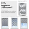 Doppelrollo Doppelrollo Wellen Duo-Rollo Klemmfix ohne Produktbild-Vorschau 4