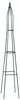 Vilde | Garten-Obelisk Metall Grün - 33x32x190 cm - Produktbild-Vorschau 7