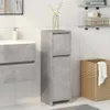 vidaXL Koupelnová skříňka Concrete Grey 30x30x95 cm Dřevěný Náhled obrázku produktu 2