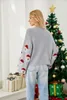 Pull de Noël ASKSA Femme Sweatshirt col rond Pull de Noël Voir les images du produit 6