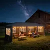 LZQ 3x9m Garten Partyzelt Pavillon Gartenzelt Festzelt Produktbild-Vorschau 8
