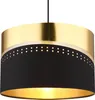 Globo Lighting Hängeleuchte Metall schwarz matt, 1x E27 Produktbild-Vorschau 2