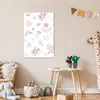 MuchoWow® Poster Blumen - Muster - Pastell - Rosa - Baby - Produktbild-Vorschau 6