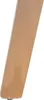 A close-up of a wooden chair leg with a small wheel at the bottom. Podgląd zdjęcia produktu