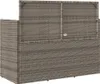 VidaXL 365763, Ciemny Szary, Rotang, Stal, 110 kg, Dorośli Podgląd zdjęcia produktu 6
