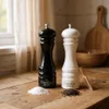 Creative Home Velký Dřevěný Mlýnek na Sůl a Pepř Černá a Náhled obrázku produktu 2