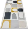 Teppich FUSION 0213 weiß / gelb - Geometrisch, modern, Produktbild-Vorschau 1