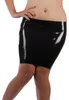 Langer Latexrock Schwarz Damen Naturlatex Gummi Einheitsgröße, Ansicht 1