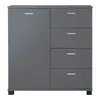 Credenza 'Döbritz' 84x80x28cm grigio scuro Anteprima dell’immagine prodotto 5