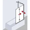 Kermi LI2PR100151AK Faltwand Liga 2PR 1000x Produktbild-Vorschau 4