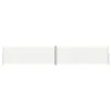 A cream-colored retractable side awning is shown against a white background. Produktbild-Vorschau