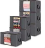 6er Set 60L Aufbewahrungsbeutel mit Deckel Produktbild-Vorschau 1