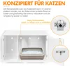 Yaheetech Katzentoilette , Katzenschrank mit großem Produktbild-Vorschau 7