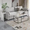 2er-Set Couchtisch, Eckiger Beistelltisch, Kaffeetisch mit Produktbild-Vorschau 4