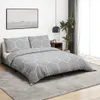 A bedroom scene with a bed, nightstand, and plant. Produktbild-Vorschau