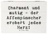 Mr. & Mrs. Panda Schatulle Spruch Affenpinscher Charmeur 22 Produktbild-Vorschau 1