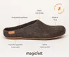 Magicfelt Filzpantoffel Aus Yak Yak Dunkelbraun 43 Produktbild-Vorschau 7