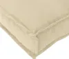 vidaXL Kissen Beige 100 x 40 x 8 cm Oxford-Stoff Produktbild-Vorschau 5
