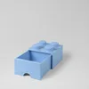 LEGO úložný box 4 s šuplíkem - světle modrá Produktbild-Vorschau 3