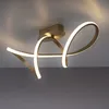 Plafonnier LED laiton mat, intensité lumineuse variable, L Voir les images du produit 11