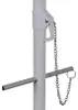strandsonnenschirm 220 cm Polyester/Aluminium Produktbild-Vorschau 2