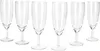 6er Set Royal Sektgläser geeicht 0,1L Champagner-Glas klare Produktbild-Vorschau 2