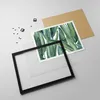 Gerahmtes Poster - Schwarzer Rahmen - Exotisch Blätter Grün Produktbild-Vorschau 4