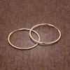 trendor 51171 Damen Ohrringe Gold 333 / 8K Creolen Breite 2 mm Ø 40 mm 2 Produktbild-Vorschau